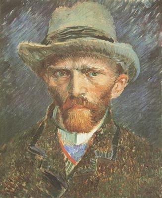 Vincent Van Gogh Self-Portrait with Grey Felt Hat (nn040 china oil painting image